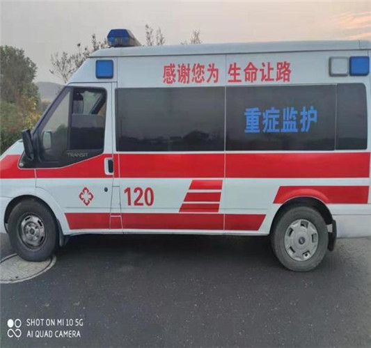 张家川专业救护车出租,为生命护航
